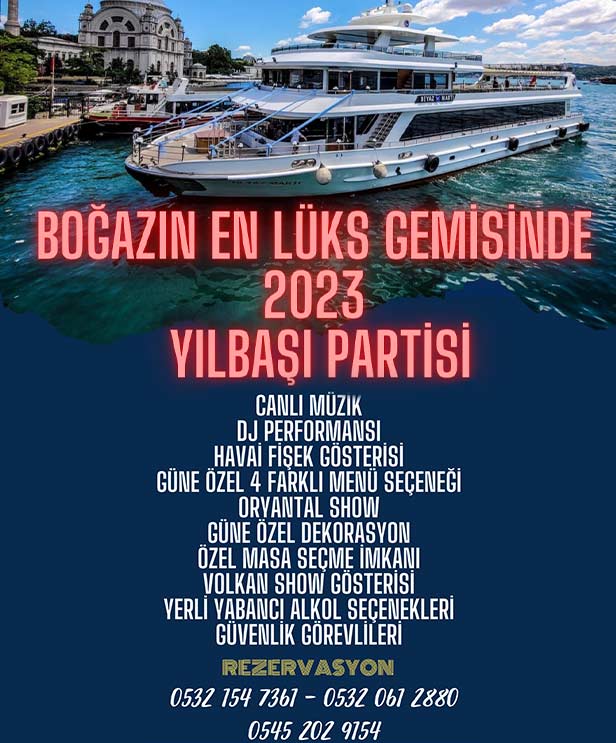 Beyaz Martı Teknesi 2023 Yılbaşı Programı