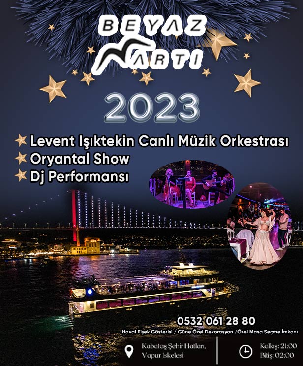 Beyaz Martı Teknesi 2023 Yılbaşı Programı