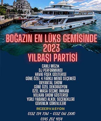Beyaz Martı Teknesi 2023 Yılbaşı Programı