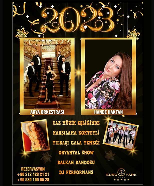 Euro Park Otel İstanbul Yılbaşı 2023