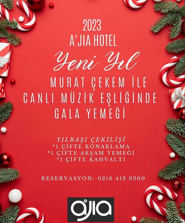 Ajia Hotel İstanbul Yılbaşı 2023