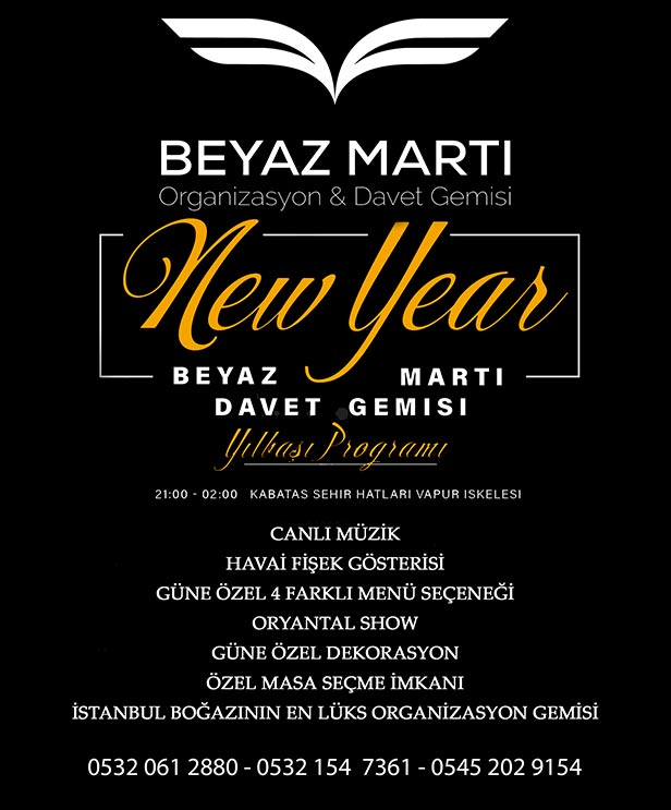 Beyaz Martı Teknesi 2023 Yılbaşı Programı