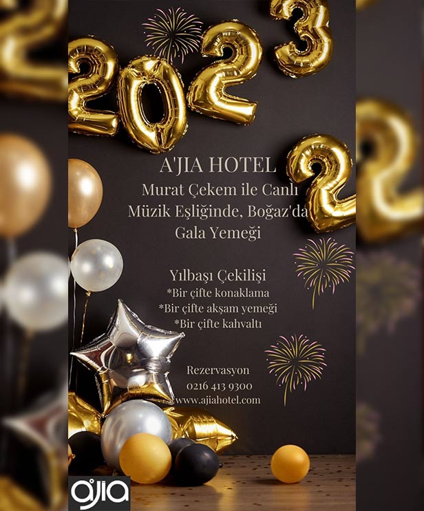 Kanlıca Ajia Hotel Yılbaşı 2023