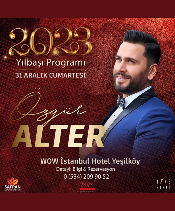 Wow Hotel İstanbul Yeşilköy Yılbaşı 2023