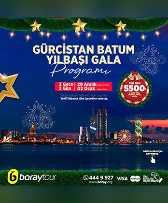 İstanbul Çıkışlı Batum Yılbaşı Programı 2024