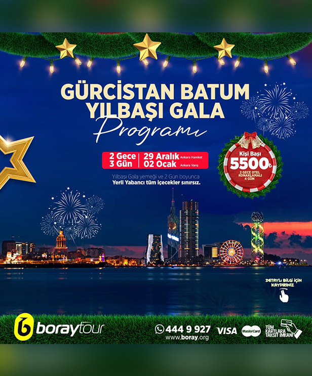 İstanbul Çıkışlı Batum Yılbaşı Programı 2024 İstanbul Yılbaşı İstanbul Yılbaşı Programları 2025