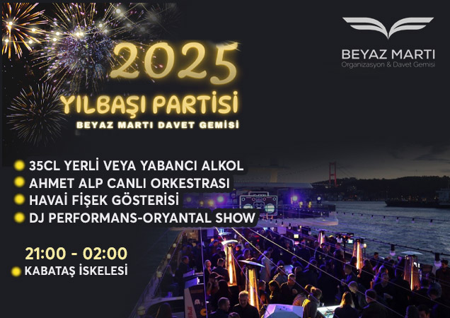 Beyaz Martı İstanbul 2025 Yılbaşı Programı