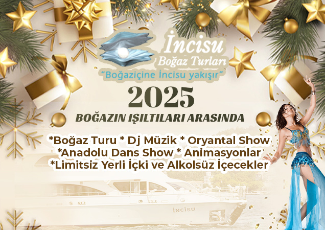 İncisu Yatı Yılbaşı Programı 2025