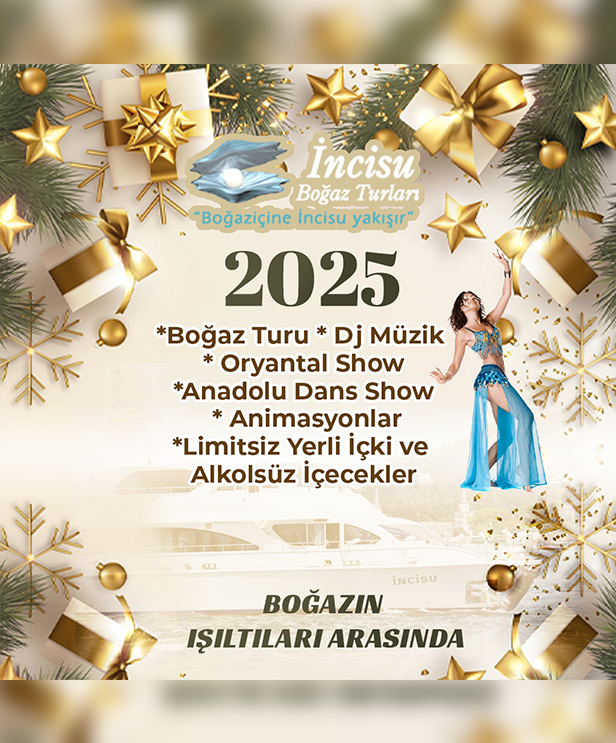 İncisu Yatı Yılbaşı Programı 2025