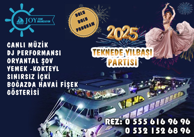 Joy Tekne Turu İstanbul Yılbaşı Programı 2025