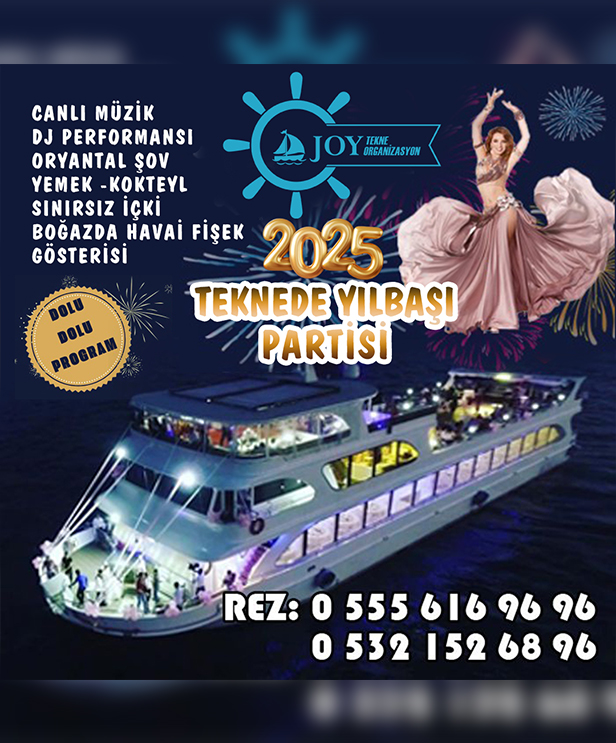 Joy Tekne Turu İstanbul Yılbaşı Programı 2025