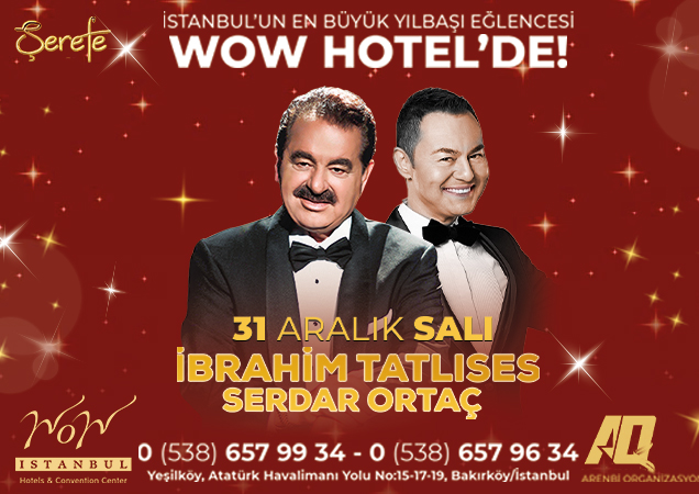 Wow Hotel İstanbul 2025 Yılbaşı