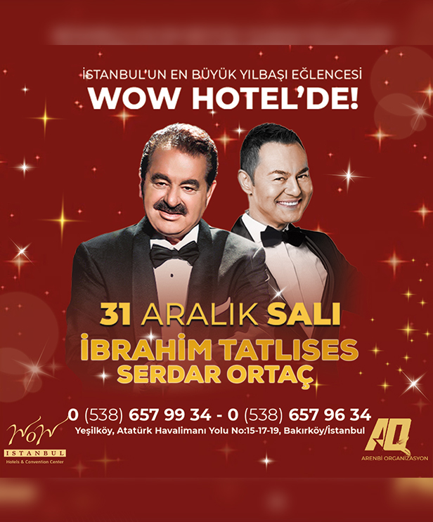 Wow İstanbul Hotel Yılbaşı Programı 2025