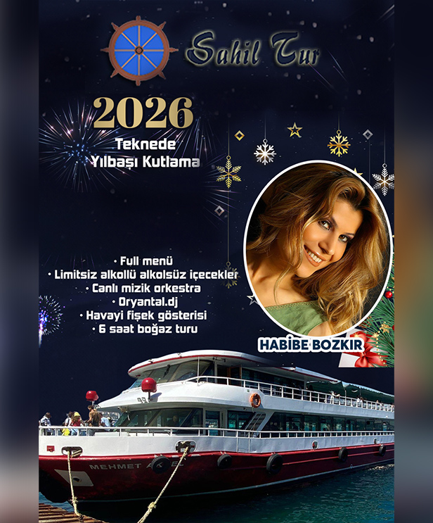 Sahil Tur İstanbul 2026 Yılbaşı Programı