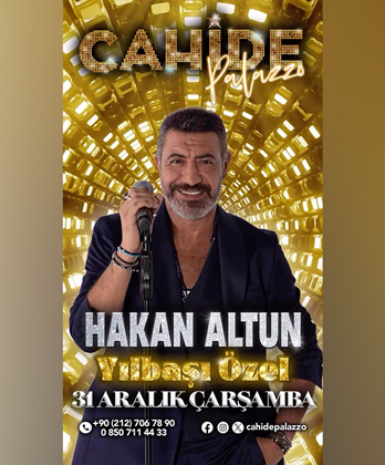 Cahide Palazzo Yılbaşı 2026