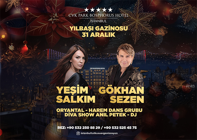 CVK Park Bosphorus Hotel İstanbul Yılbaşı 2026