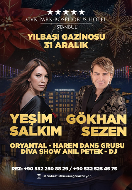 CVK Park Bosphorus Hotel İstanbul Yılbaşı 2026