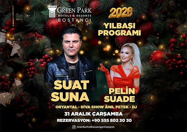 The Green Park Hotels Bostancı Yılbaşı 2026