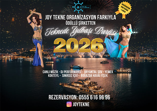 Joy Tekne Organizasyon 2026 Yılbaşı Programı
