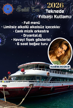 Sahil Tur İstanbul 2026 Yılbaşı Programı