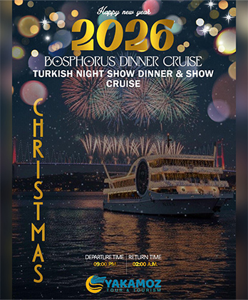 Yakamoz Bosphorus Tour 2026 New Year's Eve Program
