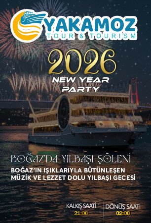 Yakamoz Boğaz Turu 2026 Yılbaşı Programı